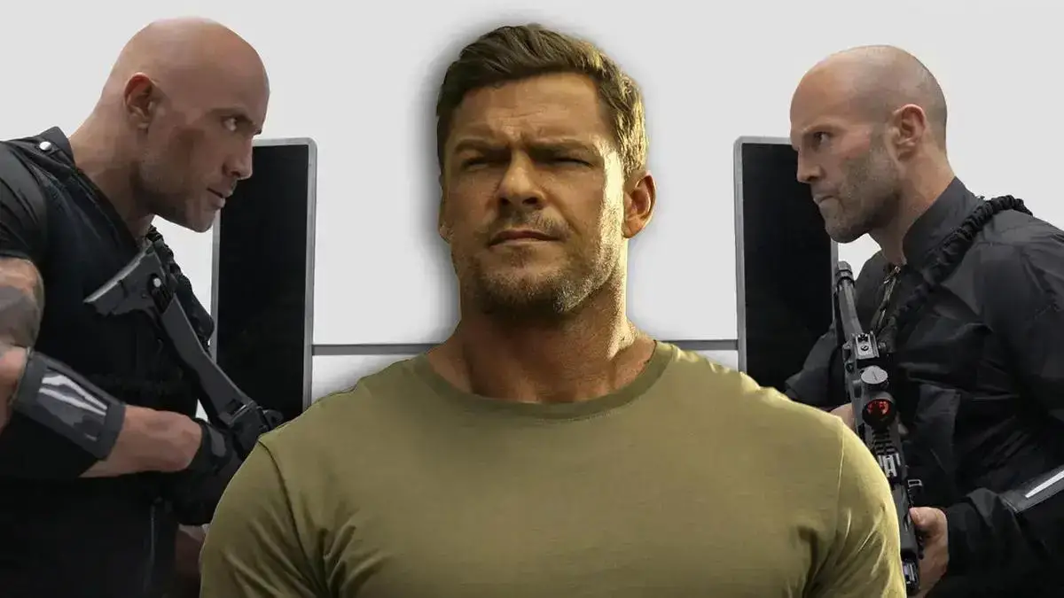 Alan Ritchson desafia normas de ação com sua abordagem brutal em lutas