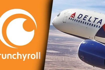 Crunchyroll adiciona anime ao entretenimento a bordo da Delta Air Lines