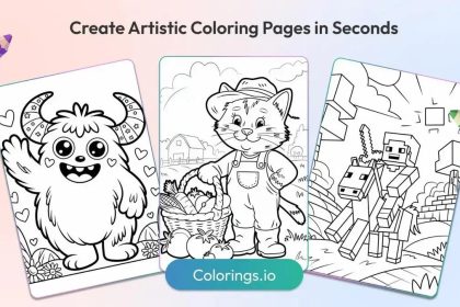 Descubra o Poder do Colorings.io: O Melhor Gerador de Páginas para Colorir