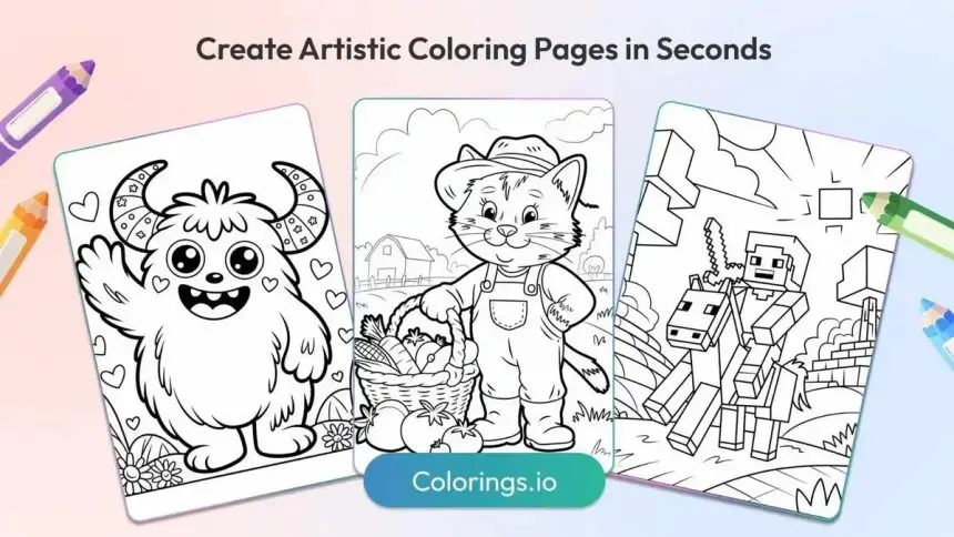 Descubra o Poder do Colorings.io: O Melhor Gerador de Páginas para Colorir