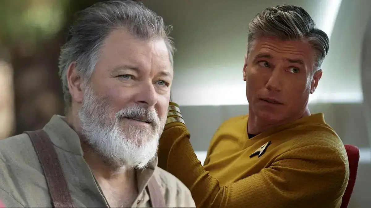 Jonathan Frakes e Anson Mount fazem homenagem a Gene Roddenberry em Strange New Worlds