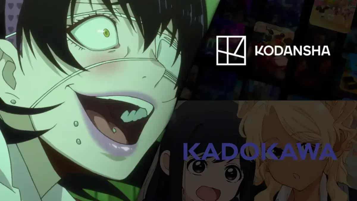 Novas iniciativas da KADOKAWA e Kodansha para monetizar conteúdo de anime e mangá