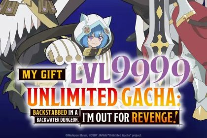Novo trailer de My Gift Lvl 9999 Unlimited Gacha revela estreia na HIDIVE