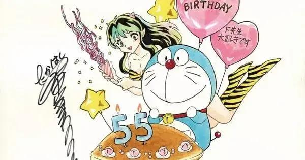 Rumiko Takahashi homenageia os 55 anos de Doraemon com arte especial