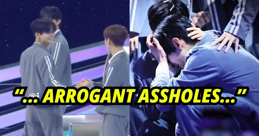 Membros de "Disband Hay" - Alpha Drive One (ALD1) supostamente "Mock" Losing "Beys II Planet" trainee