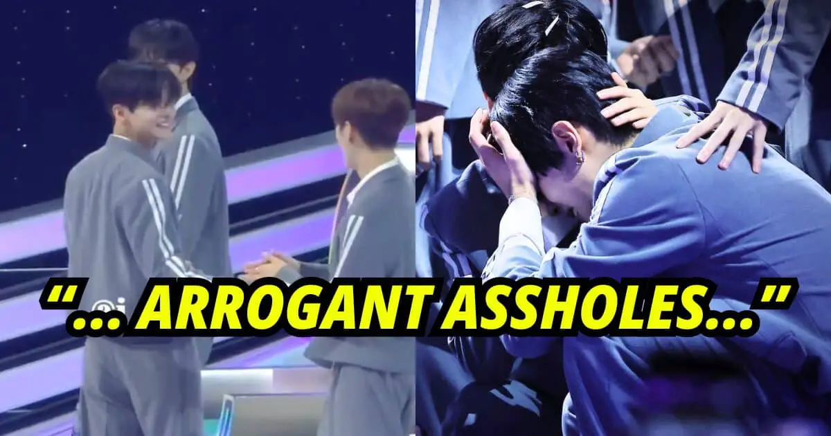 Membros de "Disband Hay" - Alpha Drive One (ALD1) supostamente "Mock" Losing "Beys II Planet" trainee