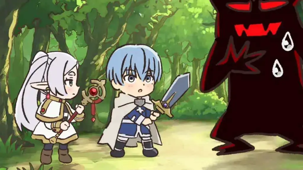 Aventuras Engraçadas de Frieren com Himmel na Nova Mini-Série