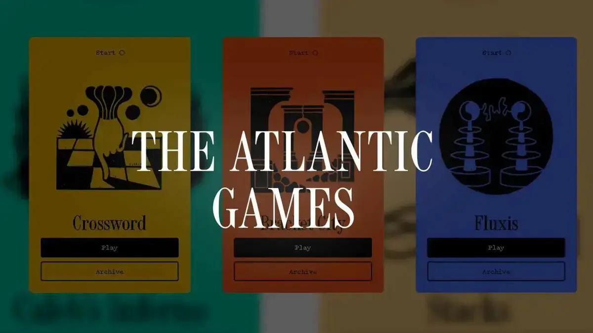 Desafie sua mente com os novos jogos da The Atlantic: Fluxis e mais