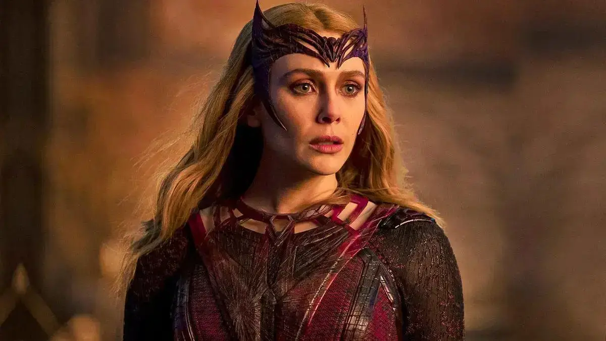 Elizabeth Olsen como Wanda em Avengers: Doomsday: Novos Caminhos