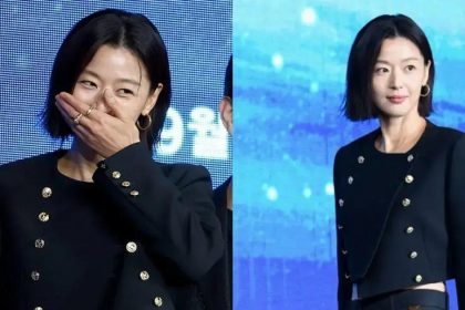Jun Ji Hyun encanta ao mostrar shape surpreendente em cropped