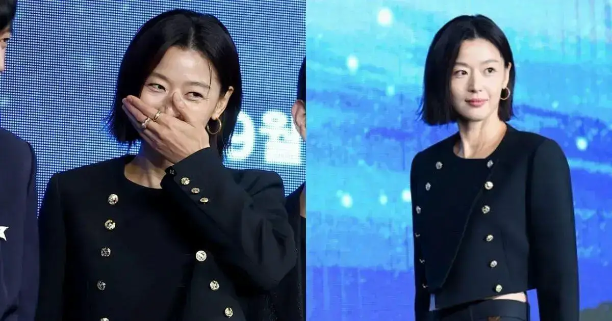 Jun Ji Hyun encanta ao mostrar shape surpreendente em cropped