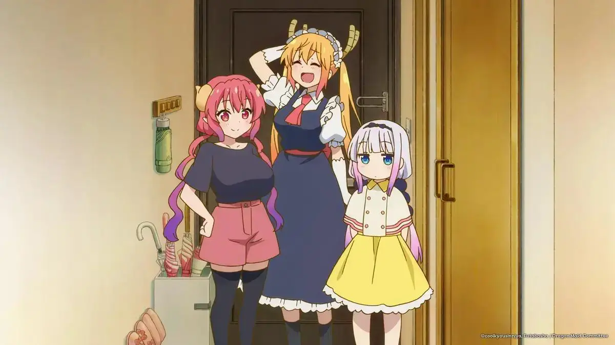 Maria Naganawa e Yuuki Kuwahara falam sobre o novo filme de Dragon Maid