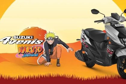 Suzuki apresenta nova motocicleta inspirada em Naruto Shippuden