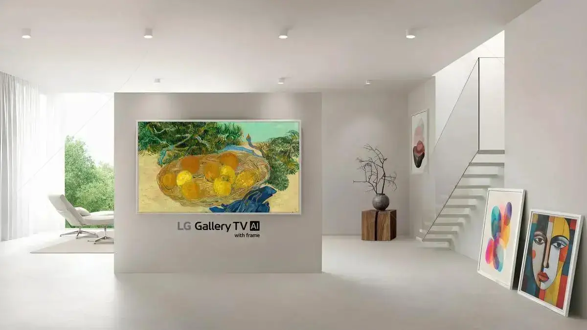 LG lança Gallery TV com MiniLED e milhares de artes para decorar sua parede