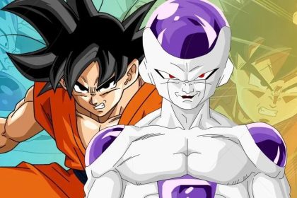 Arte inédita de Goku na batalha contra Freeza revela um momento raro e icônico