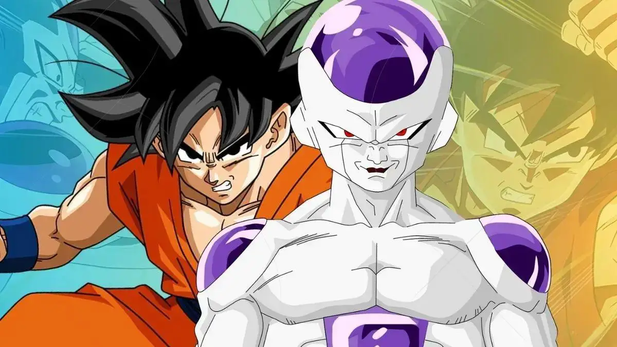 Arte inédita de Goku na batalha contra Freeza revela um momento raro e icônico