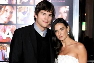 Ashton Kutcher comenta sobre 'The Beauty' e elogia Demi Moore em novo projeto