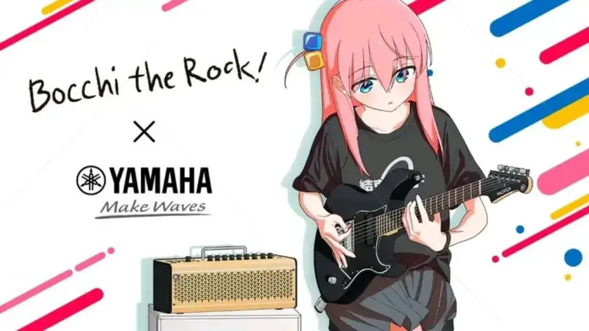 Bocchi the Rock e Yamaha: evento exclusivo em Cidade do México para fãs de guitarra