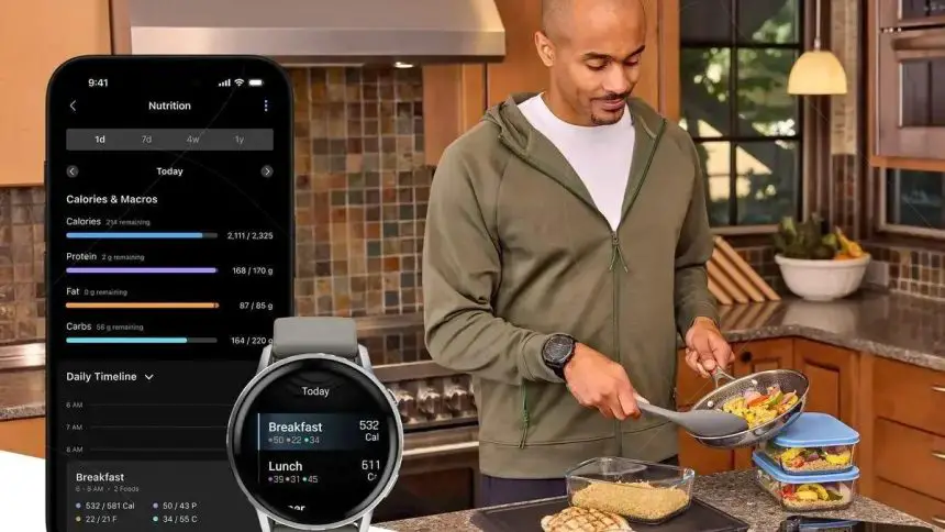 Garmin integra rastreamento de calorias e macros direto no Connect Plus