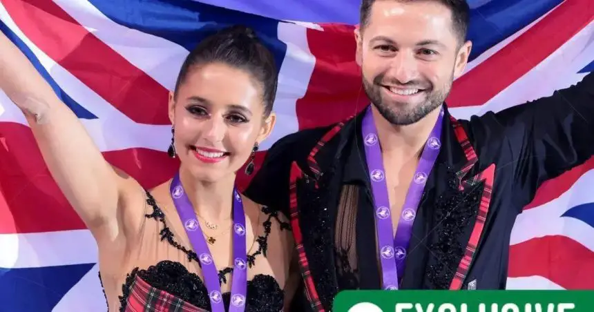 Lilah Fear e Lewis Gibson: orgulho britânico na patinação artística em casa