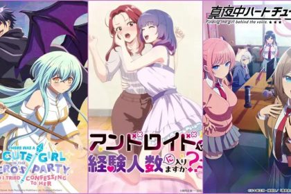 Onde assistir os principais animes de romance, ecchi e harém do inverno 2026