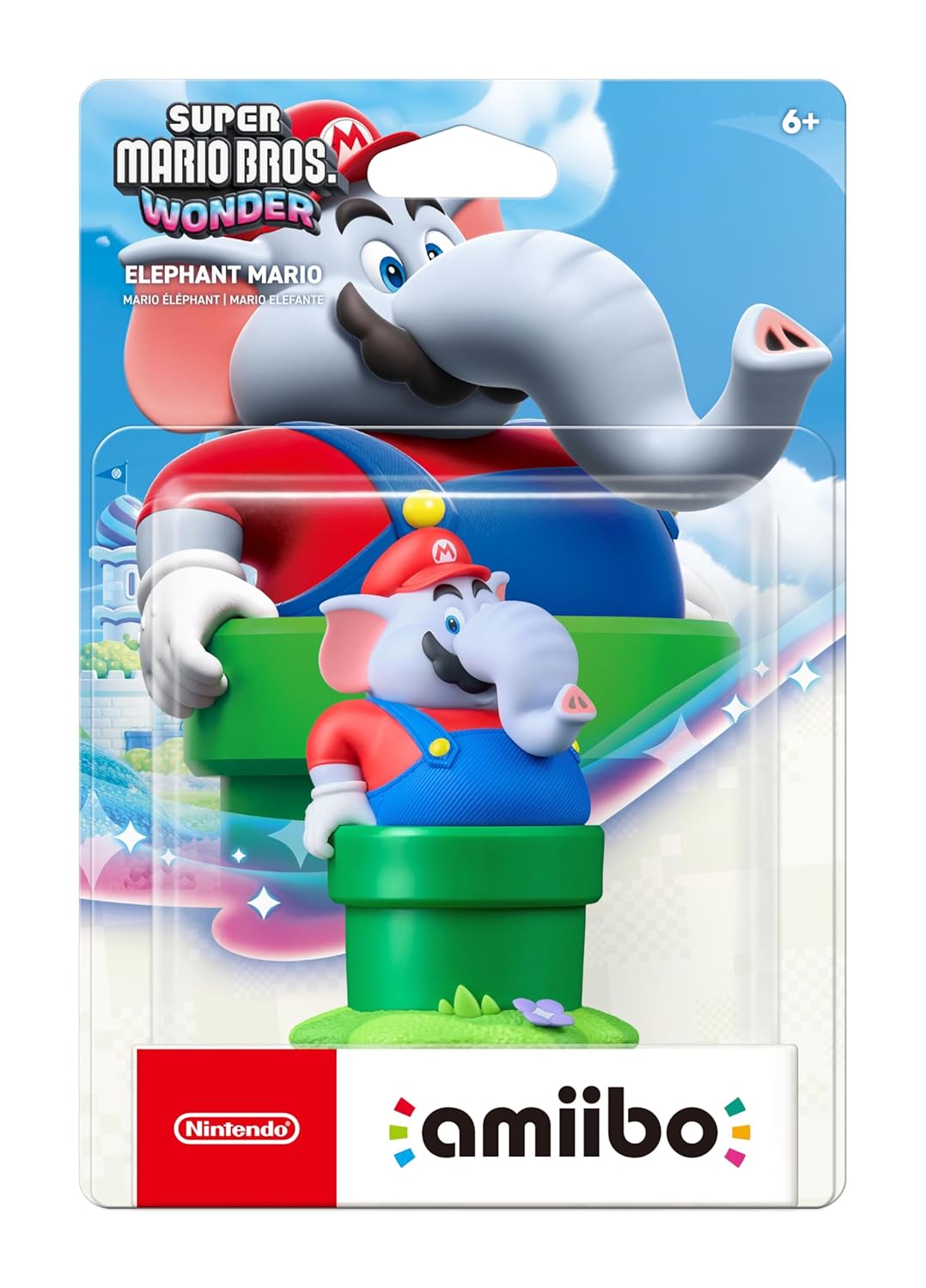 Super Mario Bros Wonder - Elephant Mario amiibo