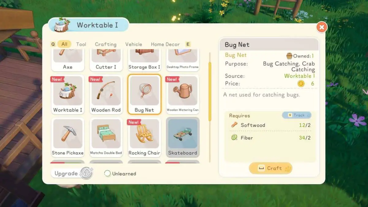 bug net recipe starsand island