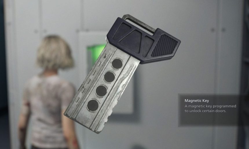 Chave Magnética Resident Evil Requiem