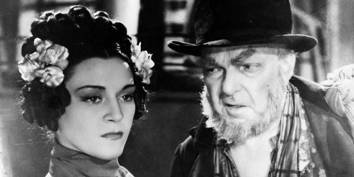 Arletty as Garance and Pierre Renoir as Jericho in Children of Paradise