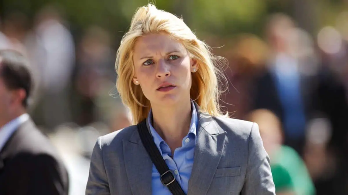 Homeland's Claire Danes as Carrie Mathison