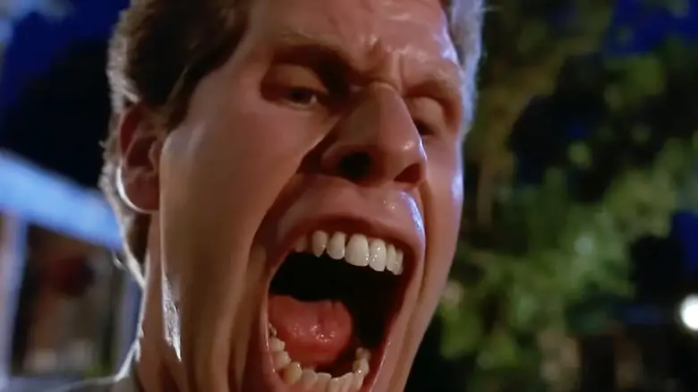 Ron Perlman as Captain Soames screaming in "Sleepwalkers"