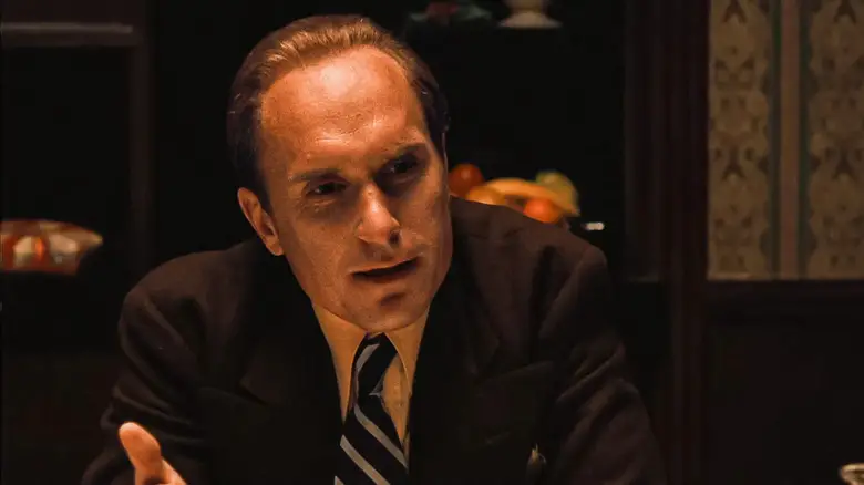 Tom Hagen tries to explain the business in The Godfather