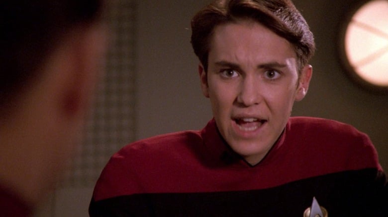 Wesley Crusher, yelling and outraged, on Star Trek: The Next Generation