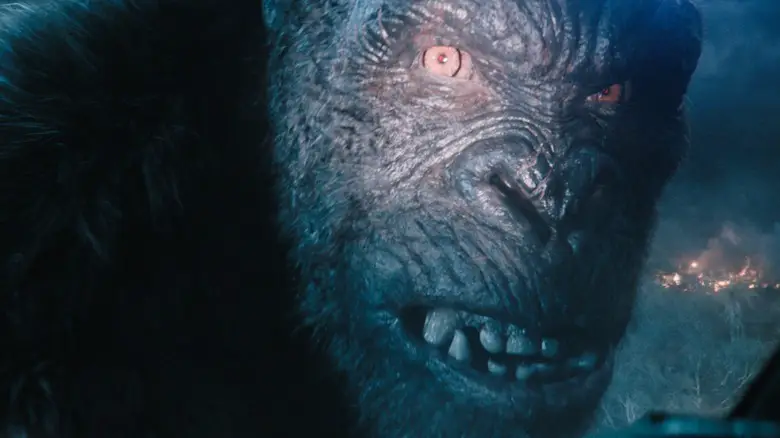 Kong staring angrily in Monarch: Legacy of Monsters