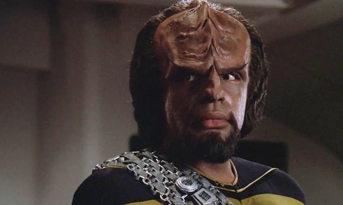Michael Dorn Worf Star Trek The Next Generation Klingon