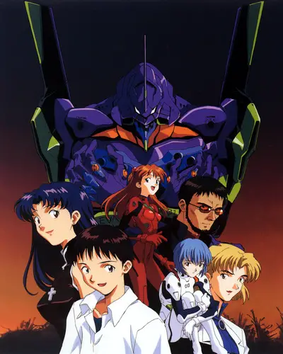 Neon Genesis Evangelion anime visual