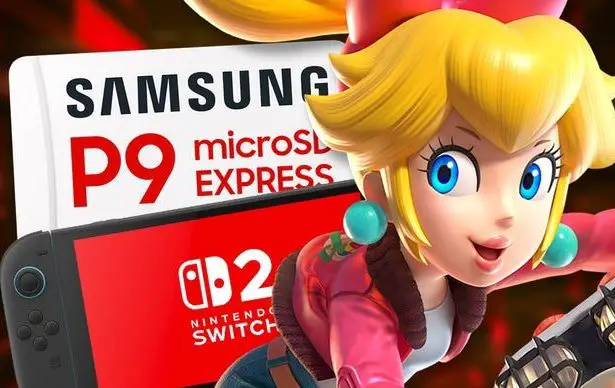 Nintendo Switch 2 armazenamento