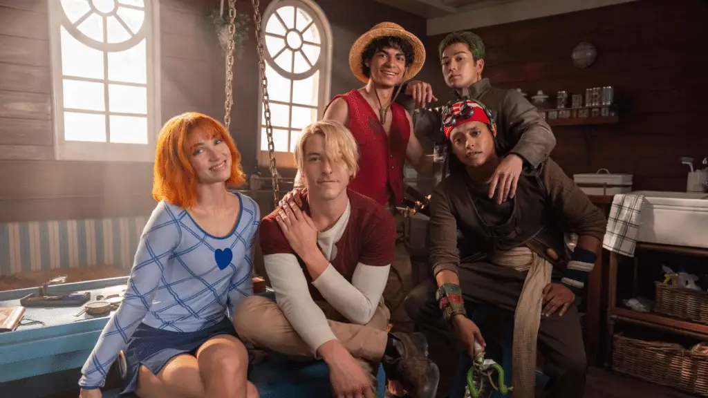 One Piece live-action Netflix Chapéis de Palha anime