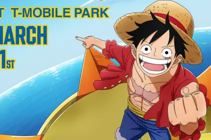 ONE PIECE Seattle Mariners anime beisebol eventos