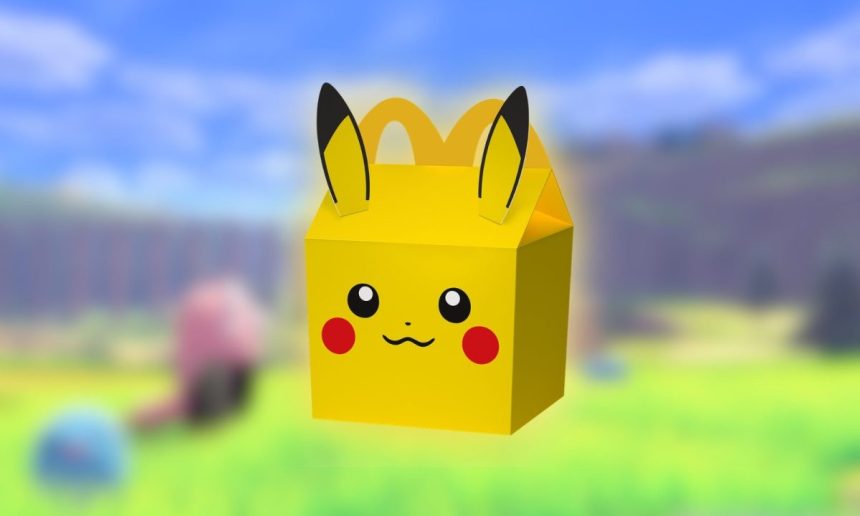parceria Pokémon McDonald's