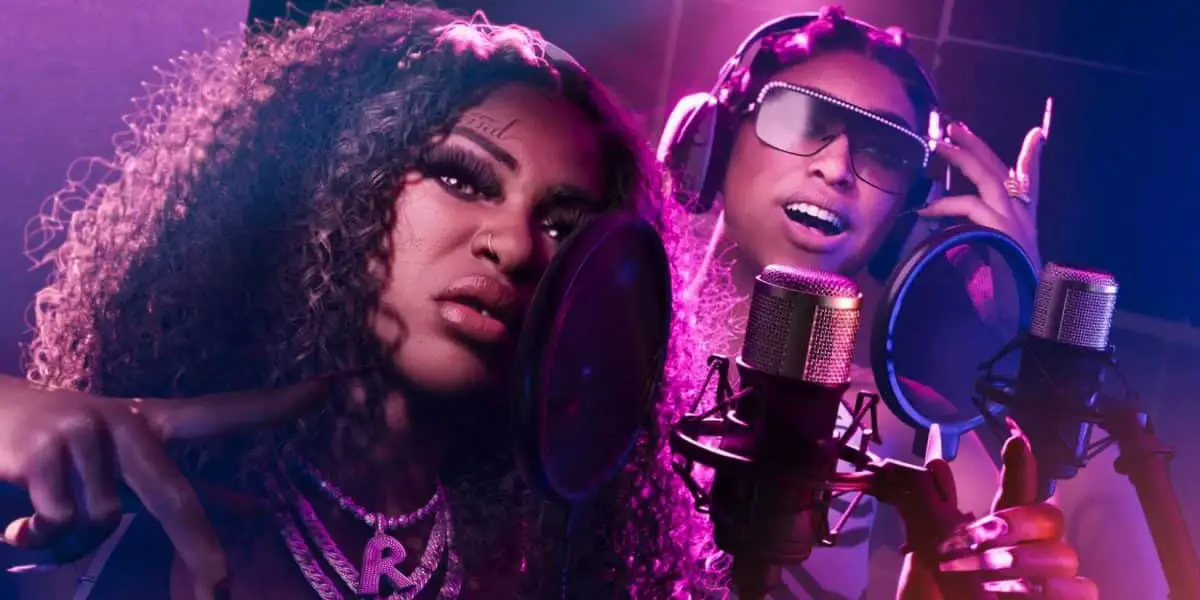 The Real Dimez in the recording booth in GTA 6