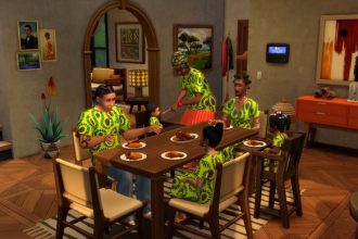 The Sims 4 atualização África Ocidental