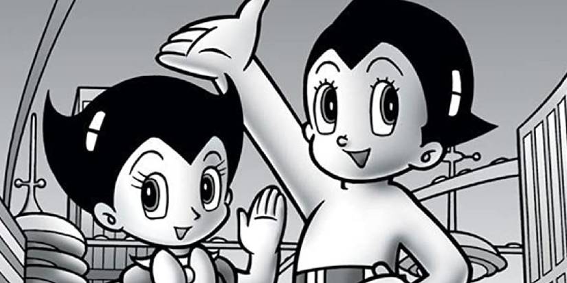 Atom and Uran show the city in Astro Boy (1963)