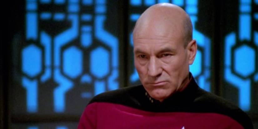 Captain Picard in The Drumhead episode of Star Trek The Next Generation