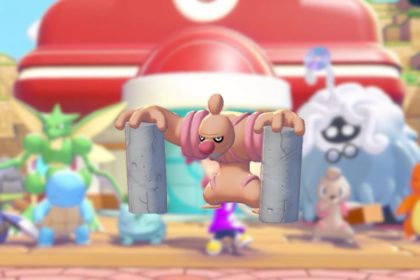 Concreto em Pokémon Pokopia