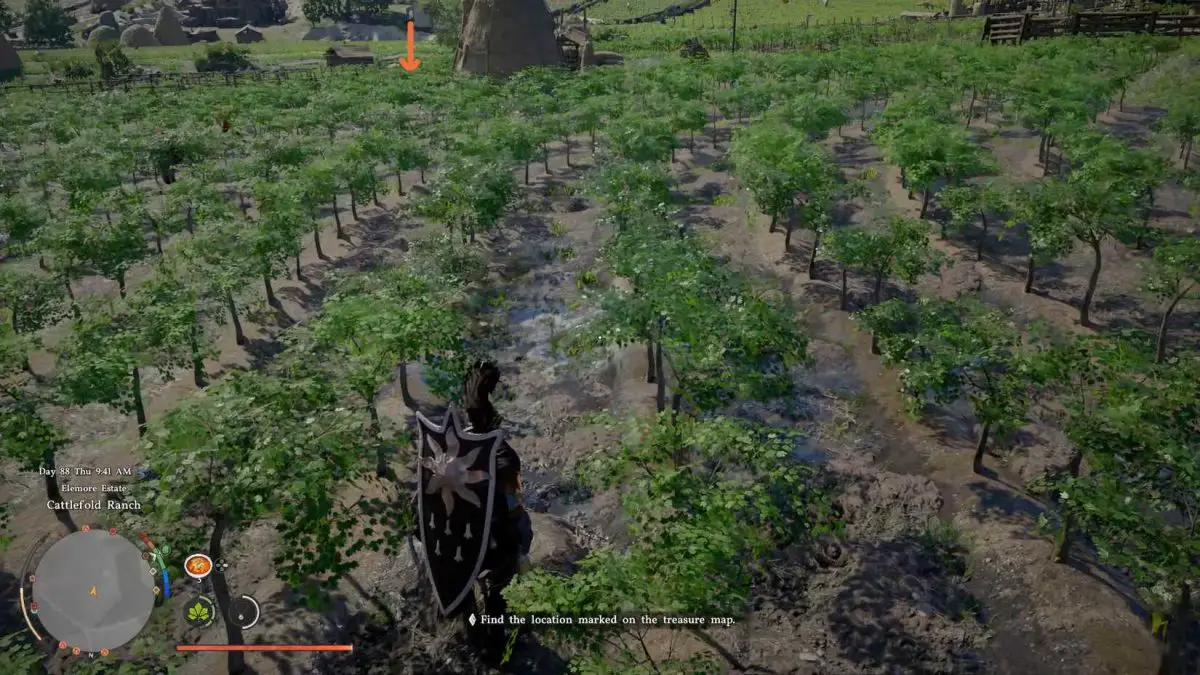 crimson-desert-buried-treasure-quest-farmhouse-shelves-find-examine-trace-from-ursula-journal - go to third piece