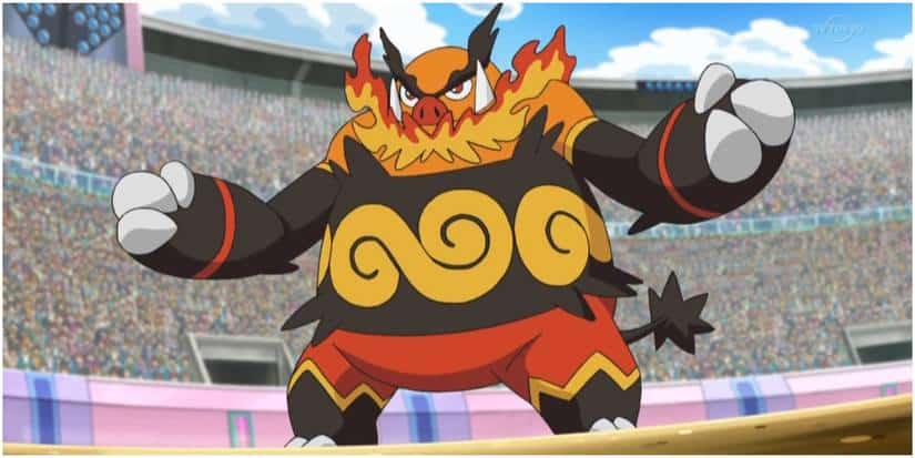 emboar from pokemon black &white
