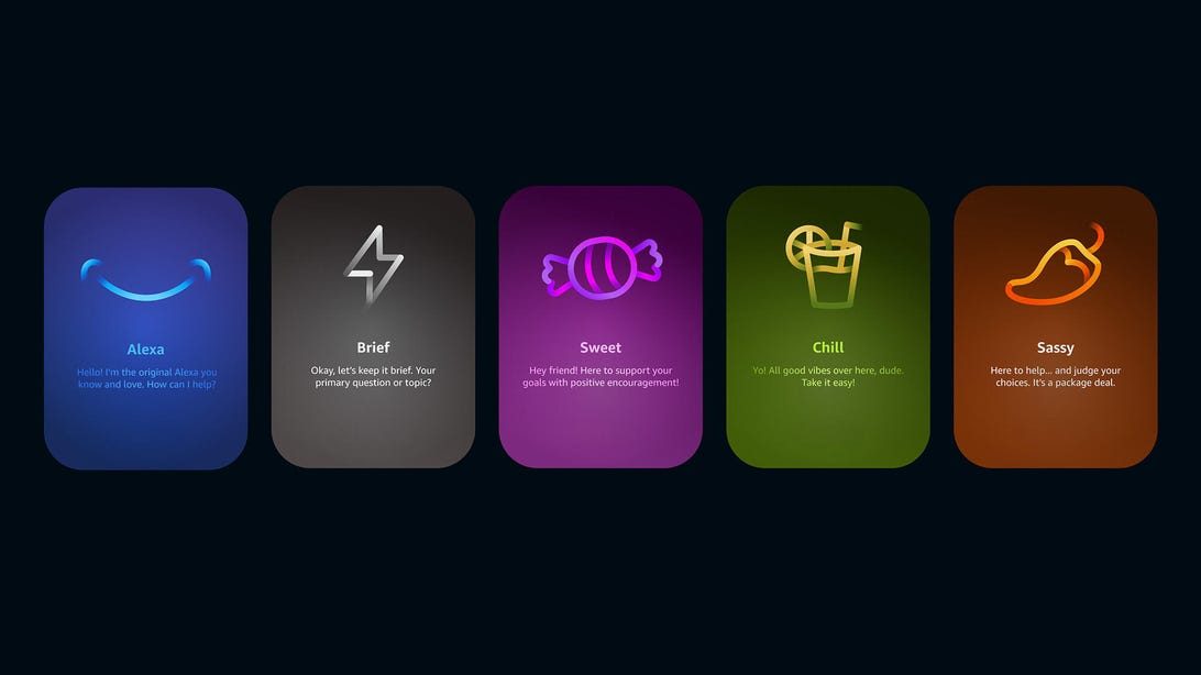 Estilo Sassy da Alexa