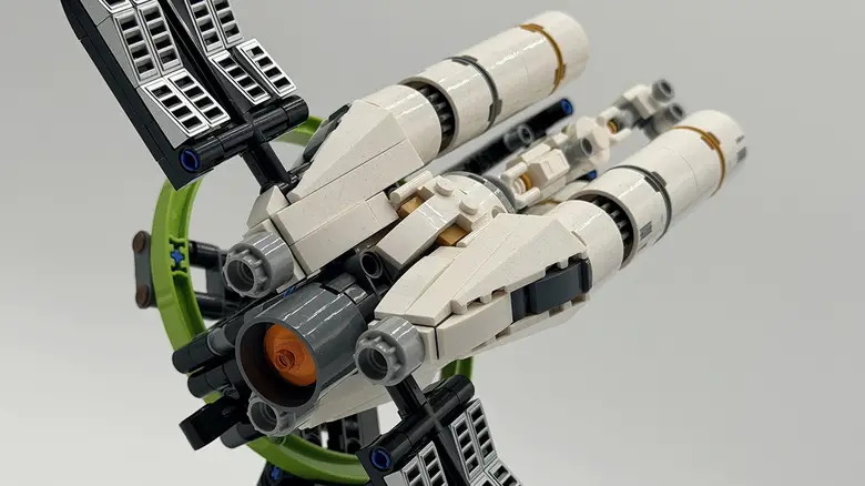 Ryland's spaceship from the Project Hail Mary LEGO Set