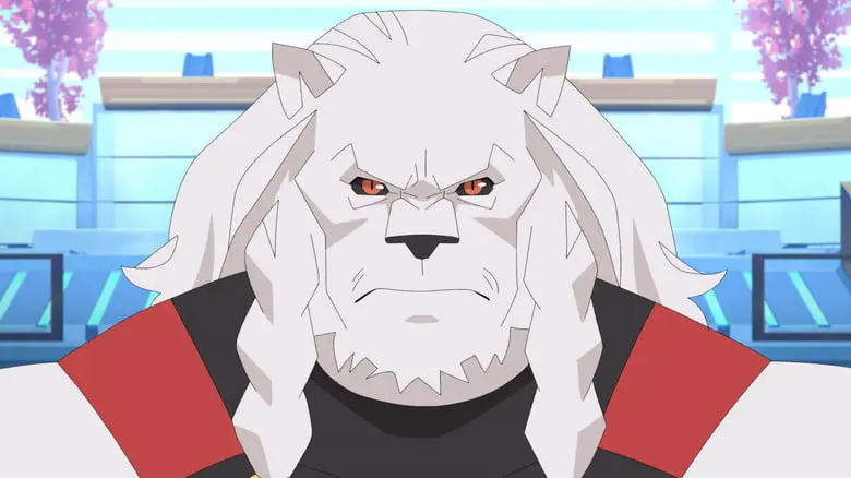 Battle Beast looking quite angry in Invincible